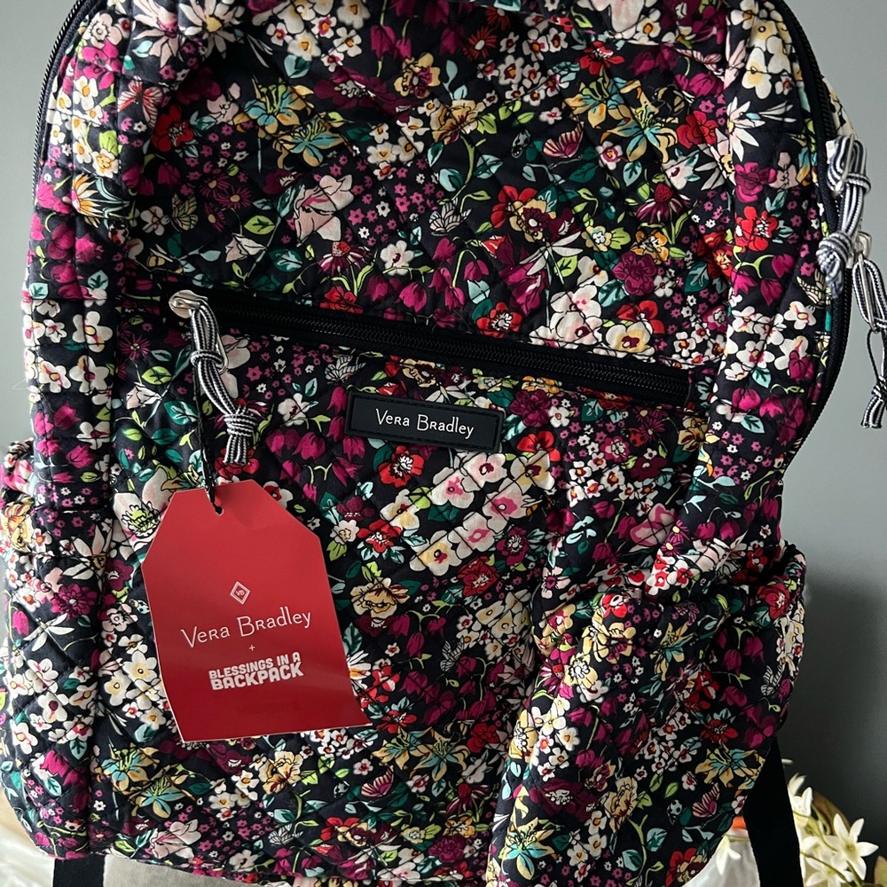 Vera Bradley Floral Backpack